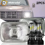 7X6" 5X7" Led Headlights Cover H4 Bulbs For Dodge Ram WD150 WD250 WD350. Fixed Price $49.98.