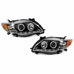 For 09 2010 Toyota Corolla Led Drl Projector Headlights Black Housing Trd Sport. Fixed Price $390.00.