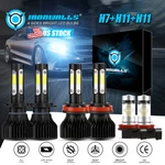 Ford Fusion 2006-2016 4-SIDE 6000K Led Headlight High&low Beam Fog Bulbs Kit. Fixed Price $59.99.