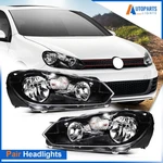 Pair/set Headlight Assembly W/ Bulbs For Volkswagen Golf Gti Jetta MK6 2010-2014. Fixed Price $169.99.