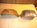 1958 Mercury Right & Left Fender Caps, Body Repair Panels. Fixed Price $59.00.