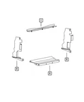 Genuine Mopar Radiator Lower Seal 68381779AA. Fixed Price $34.88.
