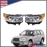Rh&lh Headlights Headlamps Set Subaru Forester 2006-2008 Clear Halogen Type. Fixed Price $112.65.