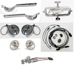 New! 1965 Ford Mustang Gt Fog Light Kit W/ Switch, Bulbs, Horse & Corral,. Fixed Price $379.95.