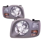 Headlights Set Right Passenger Left Driver Pair For 2002-2004 Nissan Xterra. Fixed Price $135.92.