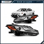 Pair Full Led Black Headlights W/bulbs For 2018-2024 Camry Xse Xle 2.5L 3.5L. Fixed Price $245.99.