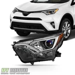 For 2016-2018 Toyota RAV4 Halogen Headlight Headlamp Replacement Lh Driver Side. Fixed Price $68.99.