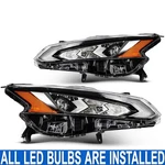 Pair Full Led Projector Headlight W/ Bulb For Nissan Altima Sv Sr 2.5L 2019-2022. Fixed Price $209.99.