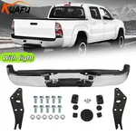Complete Chrome Steel Rear Step Bumper Assembly For 2005-2015 2011 Tacoma Pickup. Fixed Price $164.27.