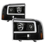 Spyder Auto 5088062 Projector Headlights Fits 99-04 Excursion F-250 Super Duty. Fixed Price $578.70.