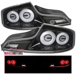 Jet Black Fits 2003-2007 Infiniti G35 Coupe Led Tail Lights Sequential Signal. Fixed Price $293.49.