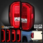 Fits 2014-2021 Toyota Tundra Red Led Tail Lights Sequential Signal Tube Lamps. Fixed Price $198.38.