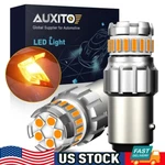 2X Amber Yellow 1157 Led Turn Signal Blinker Parking Light Bulb Anti-hyper Flash. Fixed Price $12.34.