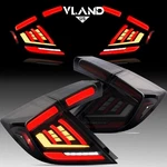 Pair For 2017-2022 Honda Civic Hatchback Tail Lights Full Smoked Led W/startup. Fixed Price $263.49.