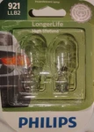 Philips 921 Longerlife Bulbs New Pack (LLB2). Fixed Price $7.00.