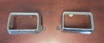 1975-78 Mustang Ii Original/used Left & Right Grille Sport Lamp Bezels. Fixed Price $19.75.