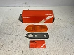 Nos Lucas L824 Lens Side Marker Assembly Lh Front No. 11730. Fixed Price $34.95.