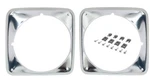 Oer Headlamp/headlight Bezel And Hardware Set For 1969-1972 Chevy Pickup Trucks. Fixed Price $79.98.