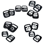 Tail Light Covers Protectors Rear Lens For 1985 - 2006 Jeep Wrangler Yj Tj. Fixed Price $15.11.