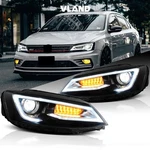 Vland Led Headlights For 2011-2018 Volkswagen Vw Jetta Front Lamps W/seuqnetial. Fixed Price $328.67.