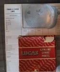 Nos Lucas L630 Front Left Flasher Lens 54570323. Austin A55 Mk Ii '59-'60 -S11. Fixed Price $14.99.