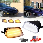 2X Clear Switchback Led Drl Corner Parking Turn Signal Lights For 98-02 Trans Am. Fixed Price $34.99.