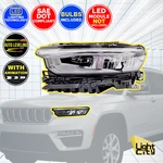 For 2022-24 Jeep Grand Cherokee W/ Animation Leveling Driver Led Headlight Lh. Fixed Price $299.00.