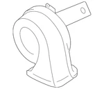 Genuine Nissan Low Note Horn 25620-6SA0A. Fixed Price $31.52.