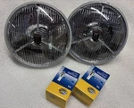 Lucas PL700 Headlamps - New Reproduction Lamps, Authorized & Licensed By. Fixed Price $139.96.