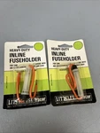 (2) Littelfuse 30 Amp 250VOLT Fast Acting In-line Holder Wire Loop Lead. Fixed Price $10.78.