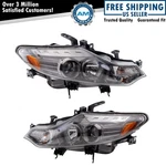 Trq Headlight Assembly Set Driver & Passenger Side Fits 2009-2014 Nissan Murano. Fixed Price $180.02.