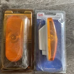 Grote 52893-5 Tail/stop/turn Light Oval Torsion Mount Yellow Pair Lot Of Set. Fixed Price $13.99.