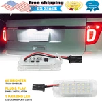 2X Ford Escape 2013-19 Led License Plate Light Tag Lamp Assembly Replacement. Fixed Price $12.99.