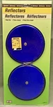 Qty 2 New Genuine Hy-ko CDRF-5B Nail-on Reflector Set, Blue 3-1/4". Fixed Price $14.81.