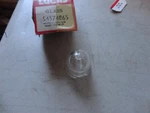 Nos Lucas Glass License Plate Lens 54574865. Austin Marina. Fixed Price $8.00.