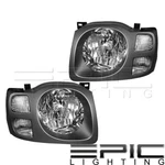 Headlights For 2002-2004 Nissan Xterra Se Left Right Sides Pair. Fixed Price $145.30.