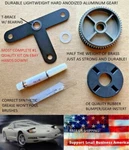00-04 Corvette 93+ Firebird Headlight Motor Repair Kit Aluminum Gear+instruction. Fixed Price $43.95.
