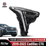 Full Led Headlight For 2019-2022 Cadillac CT6 W/o Cornering Lamp Passenger Side. Fixed Price $430.00.