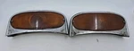 1950S Chevy Gm Truck Chrome Guide FU-56 Dual Sided Lights Pair. Fixed Price $64.99.