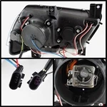 Spyder Auto 5074201 Drl Projector Headlights Black/clear For 11-14 Charger. Fixed Price $329.05.