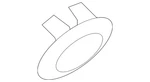Genuine Mazda Courtesy Light Lens F151-68-4G1. Fixed Price $12.71.