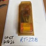 Peterson V109A Amber Cab Marker Light W/chrome Housing, Vintage Nos. Fixed Price $19.80.