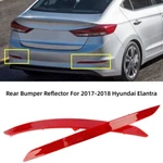 Rear Bumper Reflector For 2017-2018 Hyundai Elantra Lights 92406F2000 92405F2000. Fixed Price $12.79.