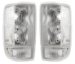 95-05 Chevy Blazer Gmc Jimmy Tail Lights All Clear Lens Pair Bravada Plug & Play. Fixed Price $219.00.