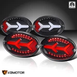 Black Fits 1997-2004 Chevy Corvette C5 Led Tubes Tail Lights Brake Lamps 4PC. Fixed Price $164.71.