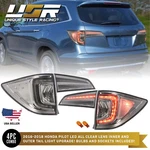 All Clear Rear 4PCS Upgrade Tail Lights For 16-18 Honda Pilot / 19-23 Passport. Fixed Price $349.95.