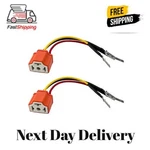 2PCS Ceramic H4 9003 HB2 Wiring Harness Headlight Socket, Pigtail Female. Fixed Price $9.45.