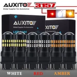 Auxito 3157 3156 Led Bulb Backup Reverse Turn Signal Brake Light Red+amber+white. Fixed Price $34.99.