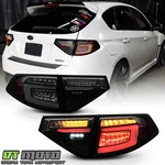 For 2008-2014 Impreza Wrx Hatchback Black Smoked Led Sequential Tail Lights. Fixed Price $298.99.
