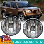 Pair Clear Lens Bumper Fog Lights For 2011-2015 Jeep Patriot Left+right W/ Bulbs. Fixed Price $20.48.